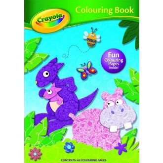 Crayola Colouring Book HIPPO, Carte de colorat (2969/CYCB4)
