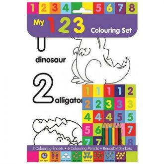 123 Colouring Set, Numbers, Set de colorat (2620/123CS)