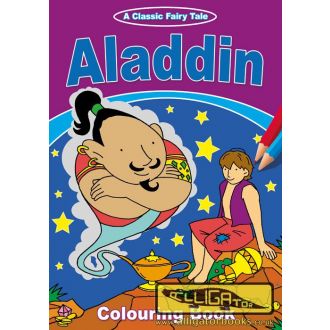Fairy Tale Colouring Books, Aladdin, Carte de colorat (1678/FTCB1-2)