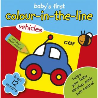 Baby's First Colour-in-the-line : Vehicles (2453/CIPD1)