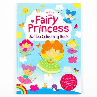 Fairy Princess Jumbo Colouring Book- carte de colorat (3128/PRJC)