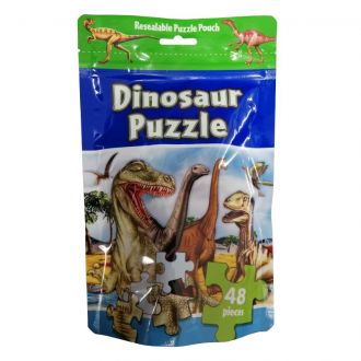 Puzzle Bag Dinosaur - Puzzle in punga resigilabila - Dinozauri (3152/DIPZ)