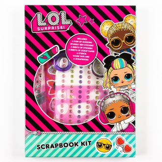 LOL SURPRISE SCRAPBOOK KIT- kit de abilitati practice (3191/LOLBX)
