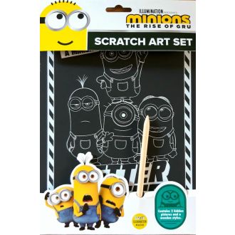 Minions Scratch Art Set (3202/MISA)