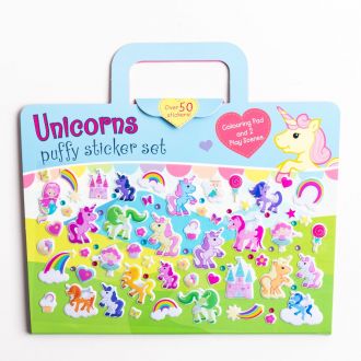 Unicorn Puffy Sticker Set (3259/UNPY)