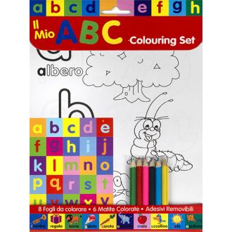 ABC Colouring Set, The Alphabet, Set de colorat (2619/ABCCS)