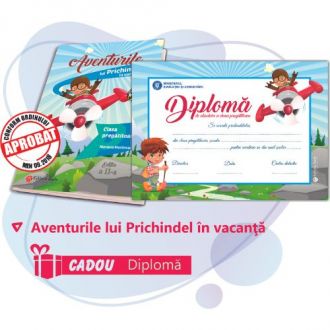 Aventurile lui Prichindel in vacanta - clasa pregatitoare (DIPLOMA cadou)