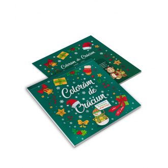 Carte de colorat - Coloram de Craciun