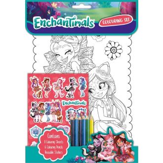 Enchantimals Colouring Set, Set de colorat (3120/ENCS)