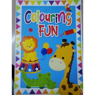 Colouring Fun Books, carte de colorat (Albastru) (1459/CFCB1-1)