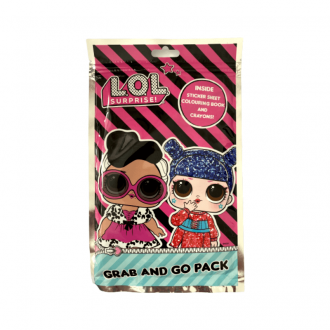 LOL Surprise Grab and Go Pack, Set de colorat (3192/LOLGG)