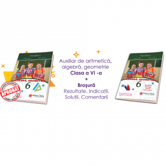 Aritmetica. Algebra. Geometrie Clasa a VI-a + Brosura Rezultate, indicatii, solutii (Taida)