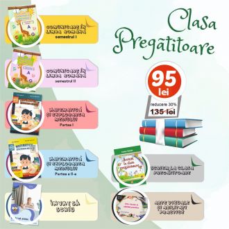 Pachet special Clasa pregatitoare Partea I + Partea a II-a