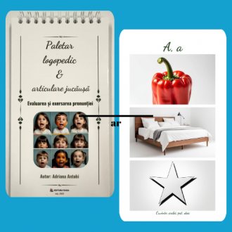 Paletar logopedic și articulare jucăușă